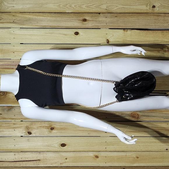 Cache reptile black bucket crossbody - Picture 3 of 14